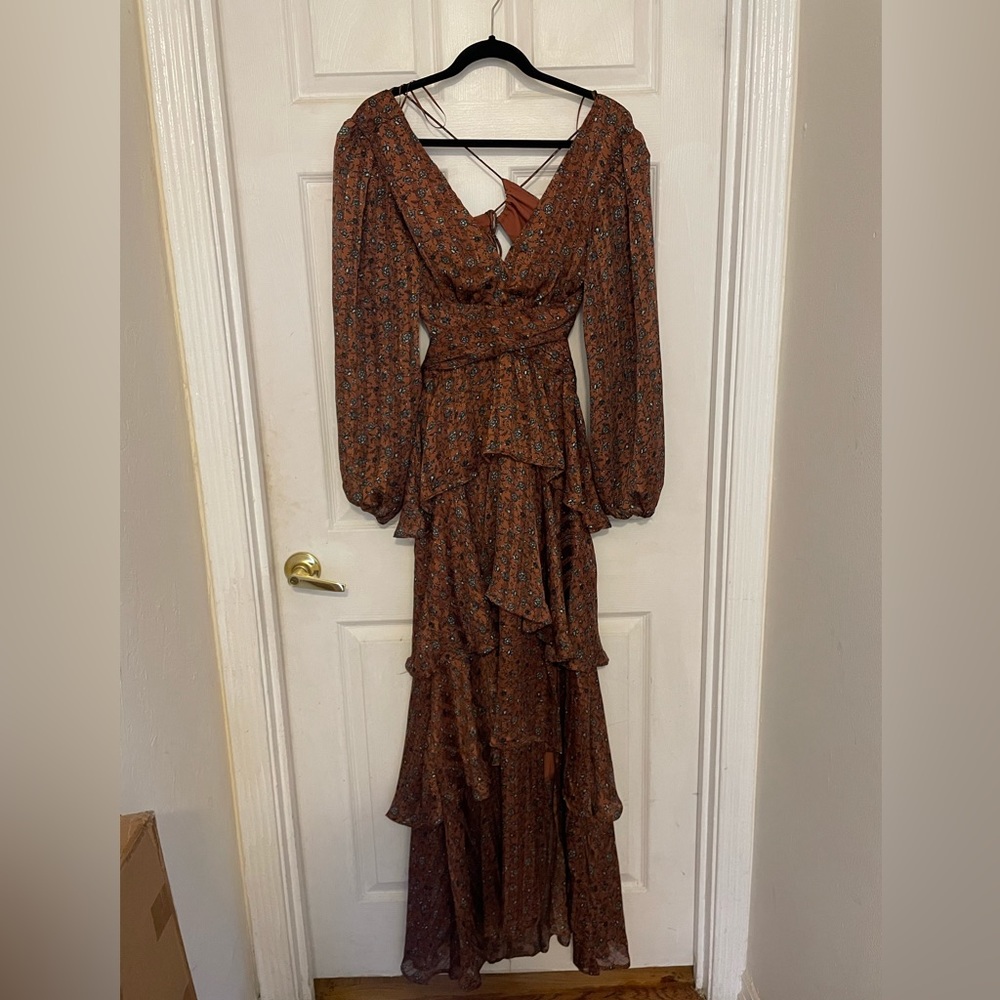 NWOT Astr Anora Floral Dress